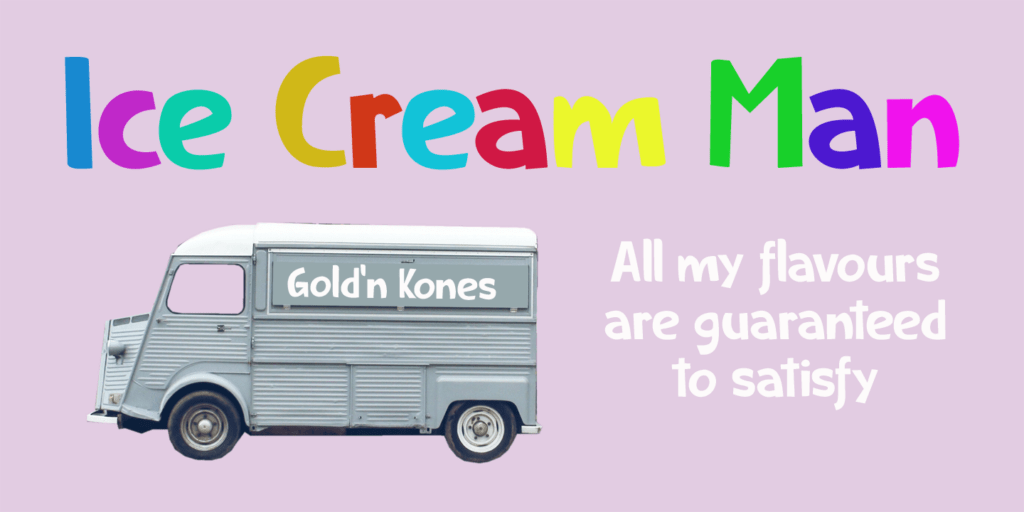 Ice Cream Man Font