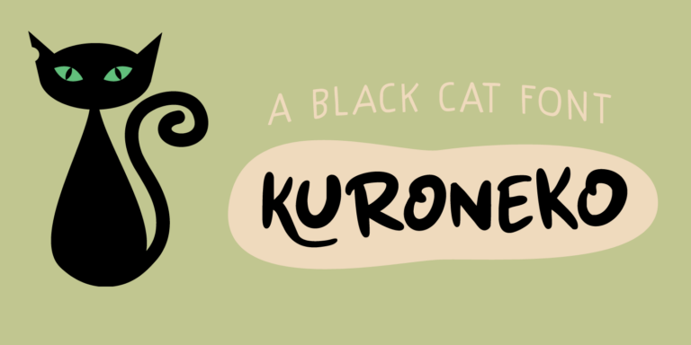 Kuroneko Font