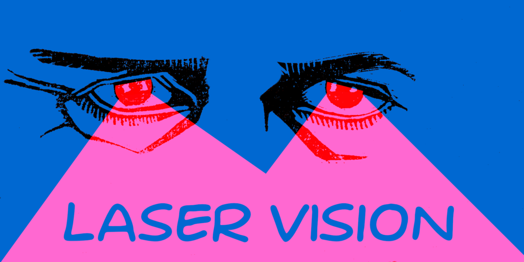 Laser Vision Font