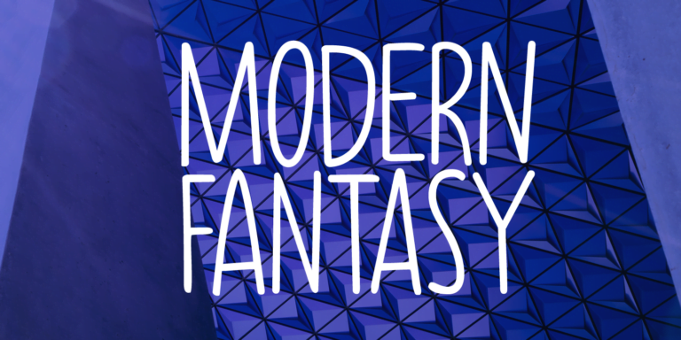 Modern Fantasy Font