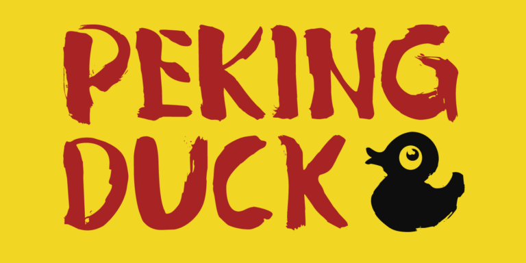 Peking Duck Font