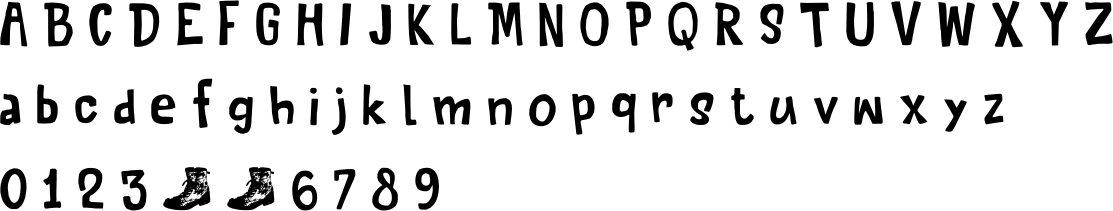 Quite Something Font Character Map