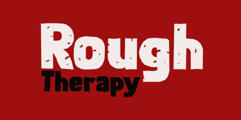 Rough Therapy Font
