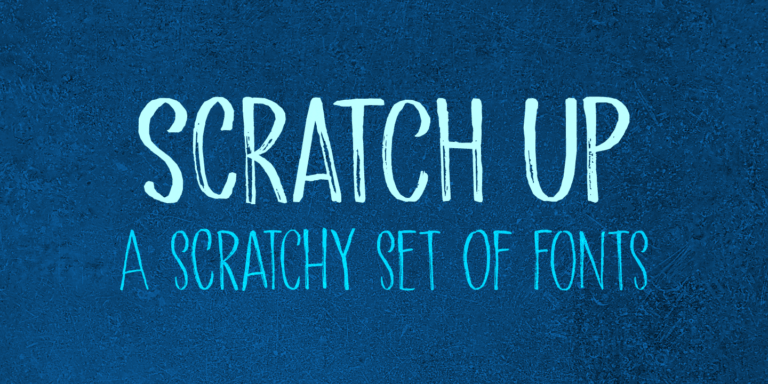 Scratch Up Font