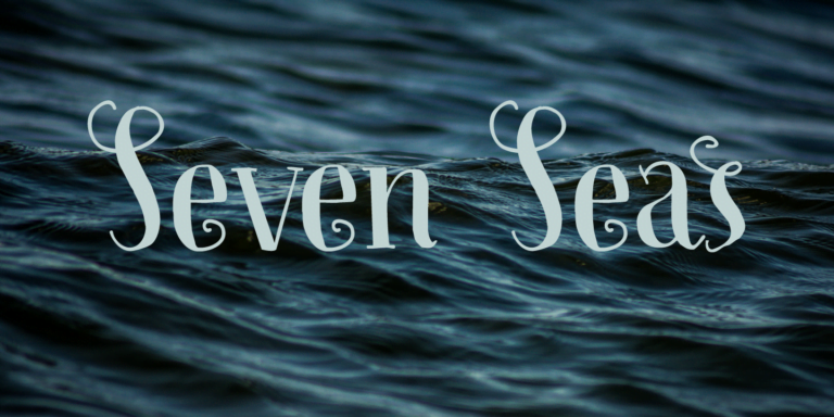 Seven Seas Font