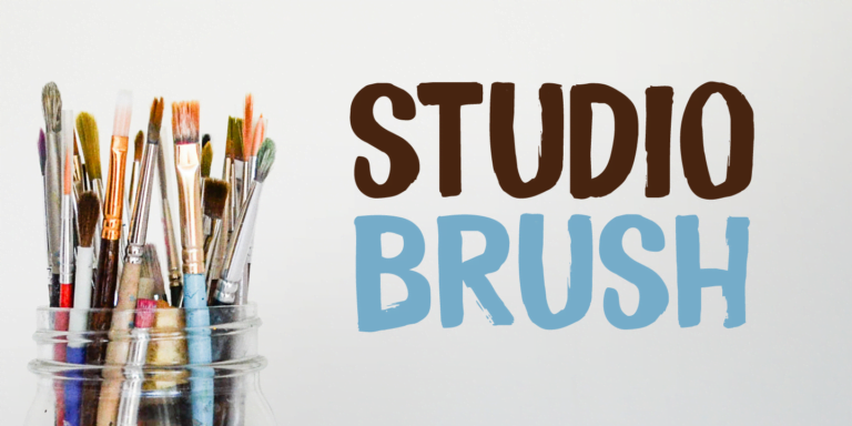 Studio Brush Font