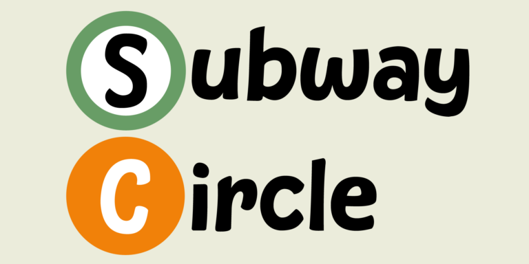 Subway Circle Font