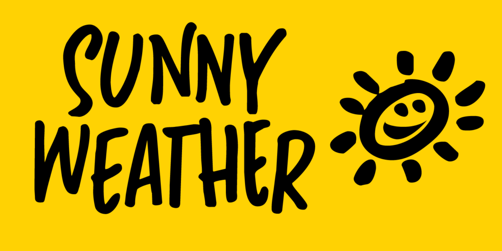 Sunny Weather Font