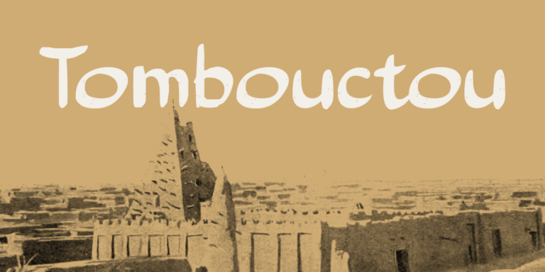 Tombouctou Font