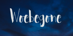 Woebegone Font Graphic