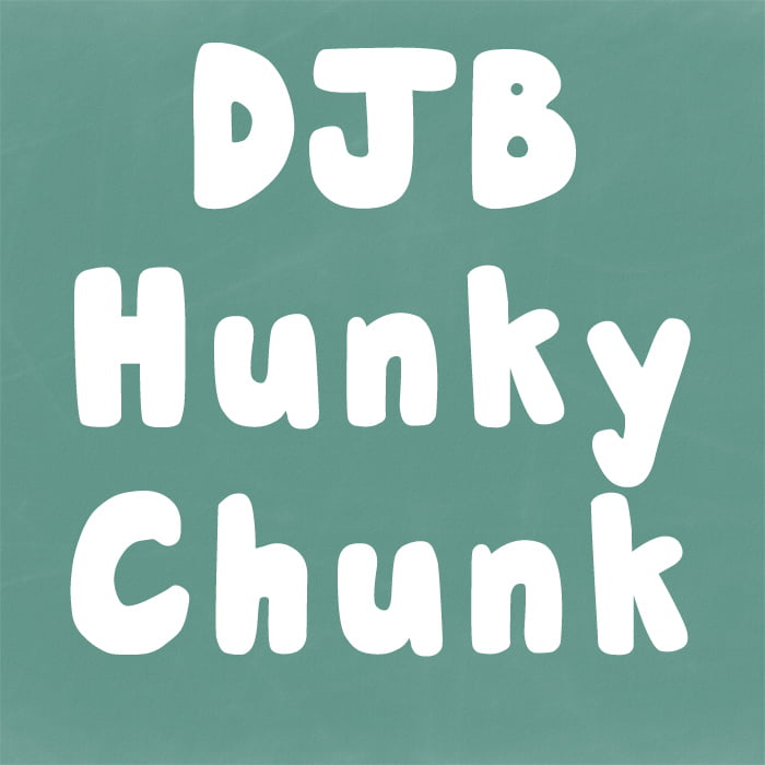DJB Hunky Chunk Font