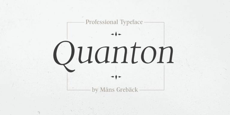 Quanton Font