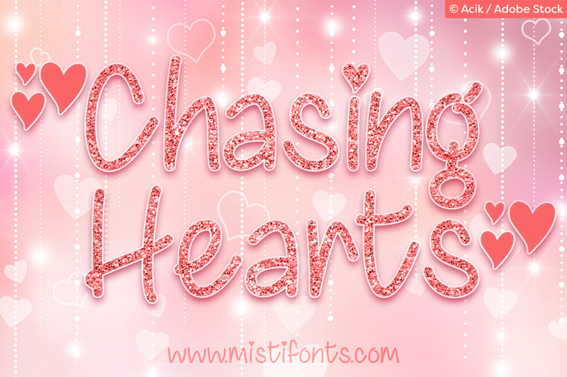 Chasing Hearts Font