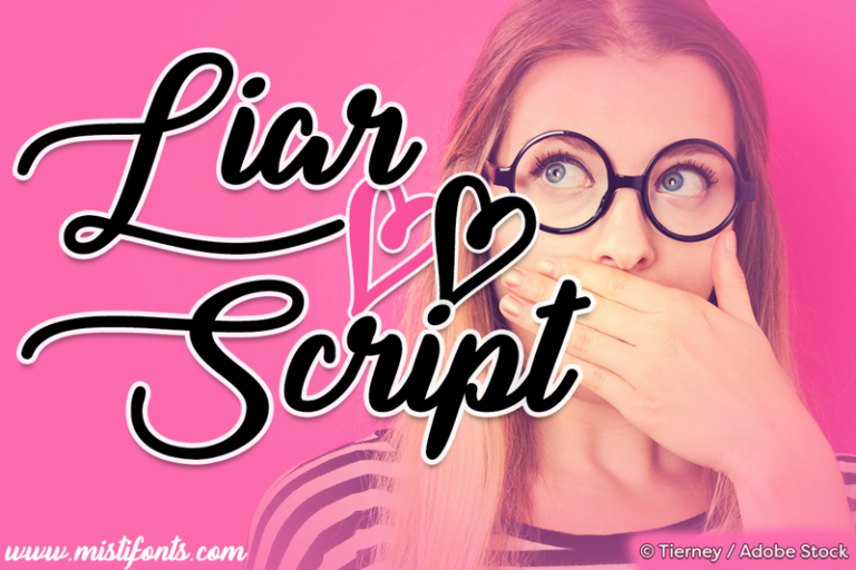 Liar Script Font