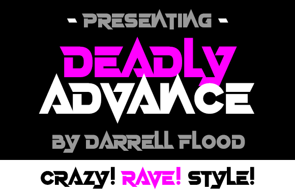 Deadly Advance Font