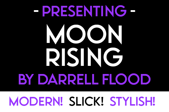 Moon Rising Font