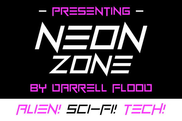 Neon Zone Font