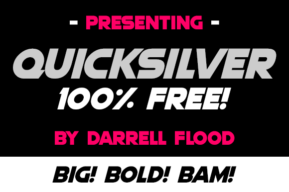 Quicksilver Font