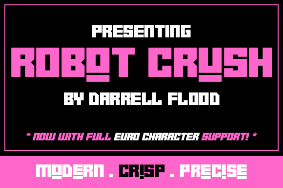 Robot Crush Font