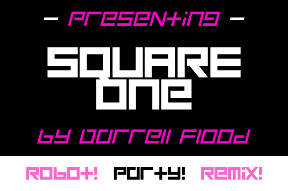 Square One Font