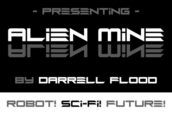 Alien Mine Font