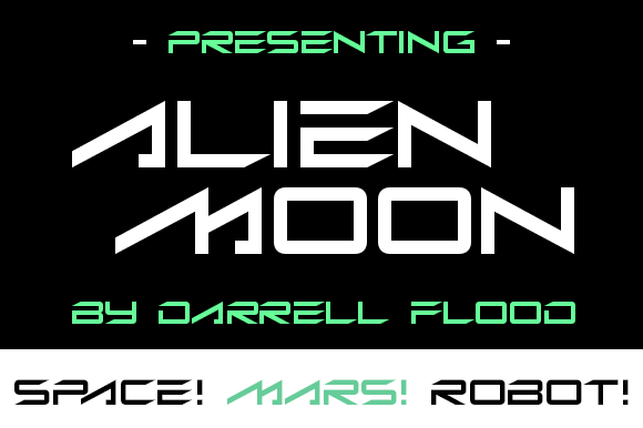 Alien Moon Font