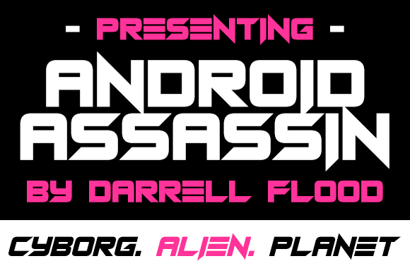 Android Assassin Font