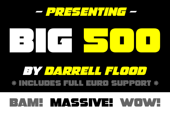 Big 500 Font