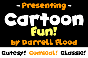 Cartoon Fun Font Graphic