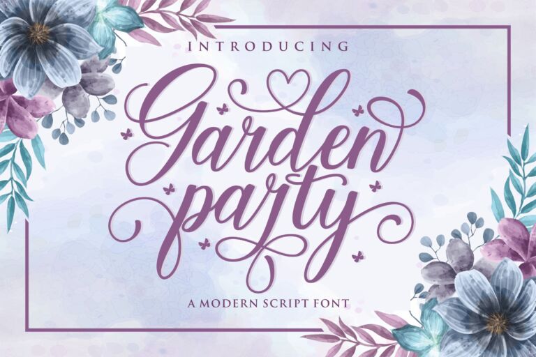 Garden Party Font