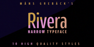 Rivera Font Graphic