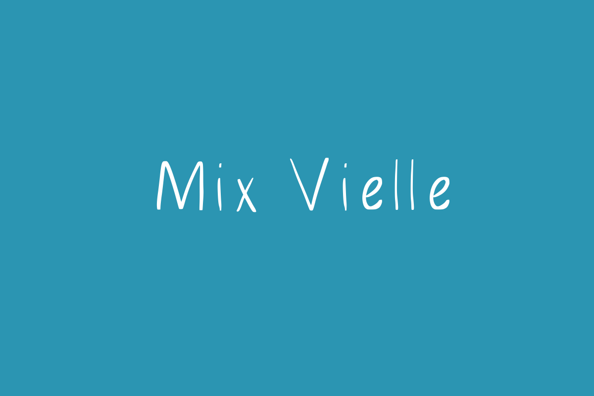 Mix Vielle Font Graphic