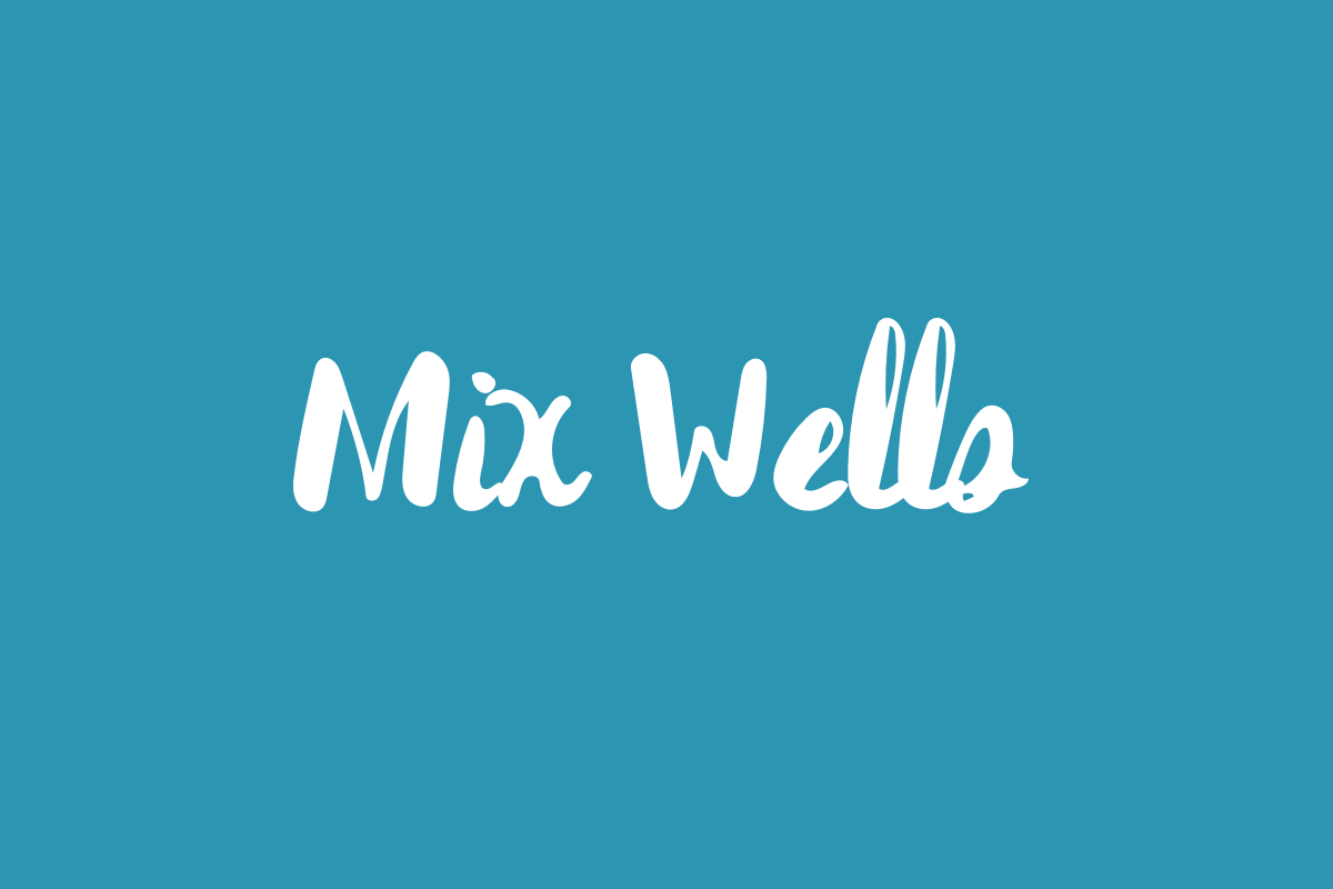Mix Wells Font