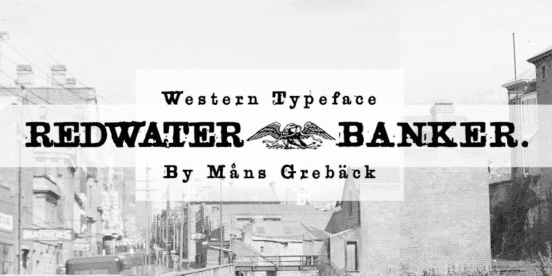 Redwater Banker Font