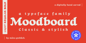 Moodboard Font Graphic