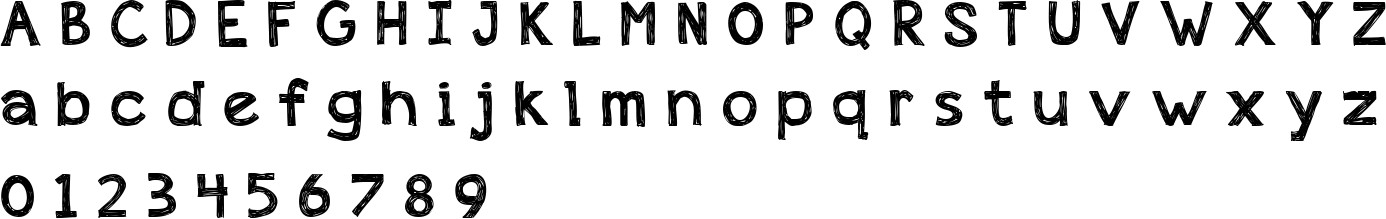 Appleberry Font Character Map
