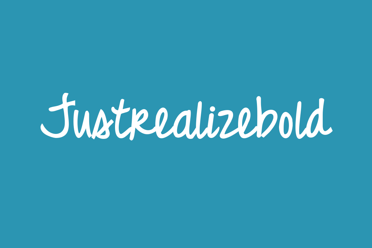 Justrealizebold Title Image
