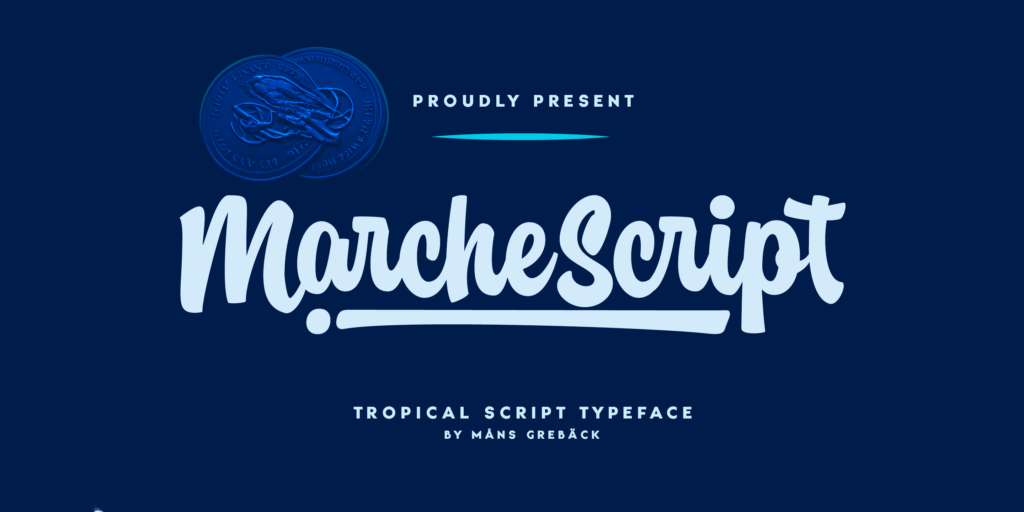 Marche Script Poster01