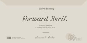 Forward Serif Graphic