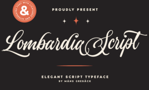 Lombardia Script Graphic