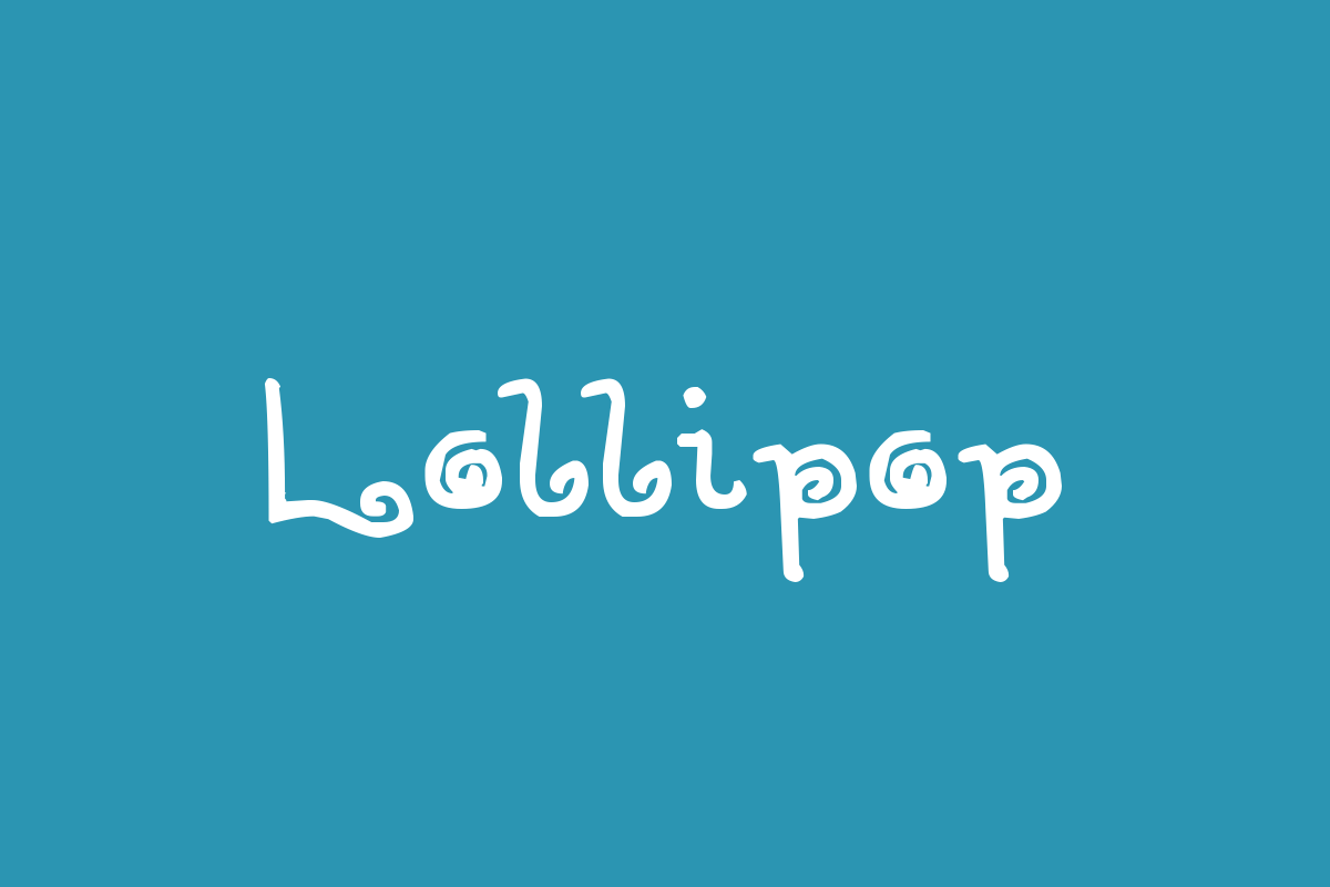 Lollipop Font