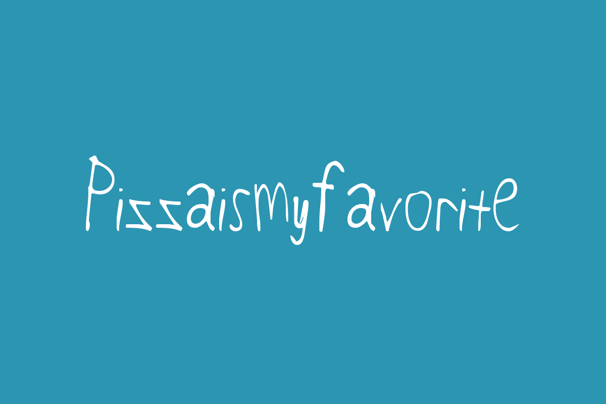 Pizzaismyfavorite Title Image