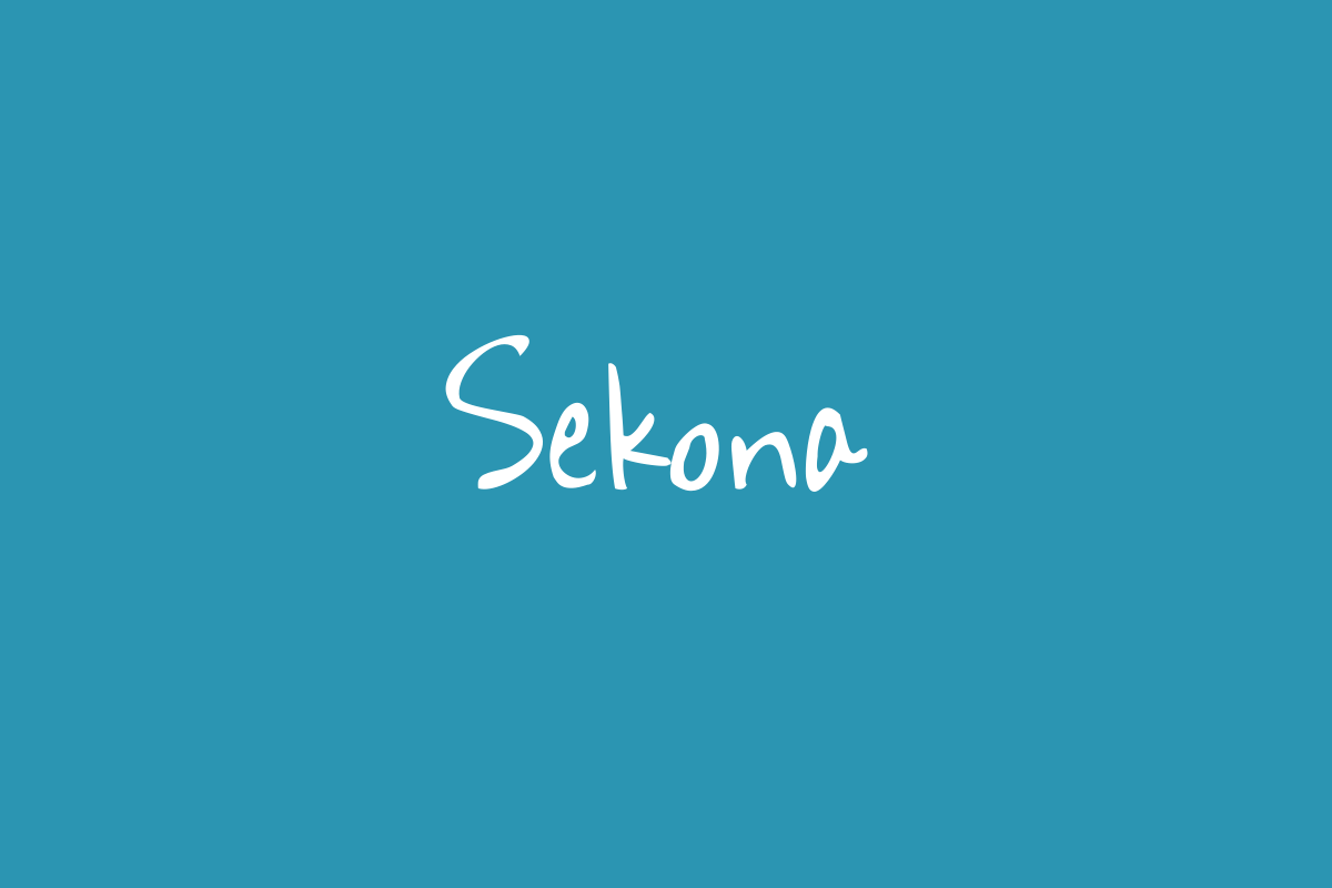 Sekona Title Image