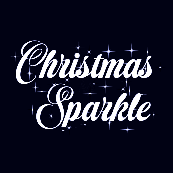 Christmas Sparkle Flag