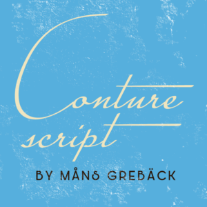 Conture Script Flag