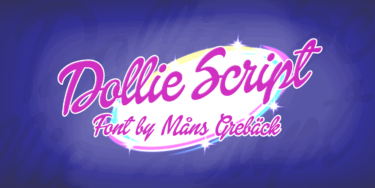 Dollie Script Poster