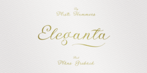 Elegant Calligraphy Poster01