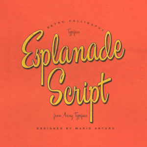 Esplanade Script Flag