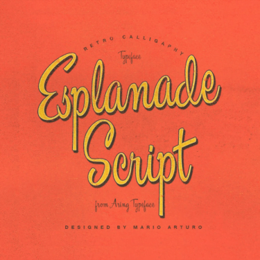 Esplanade Script Flag