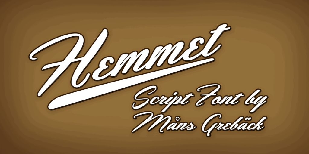 Hemmet Font